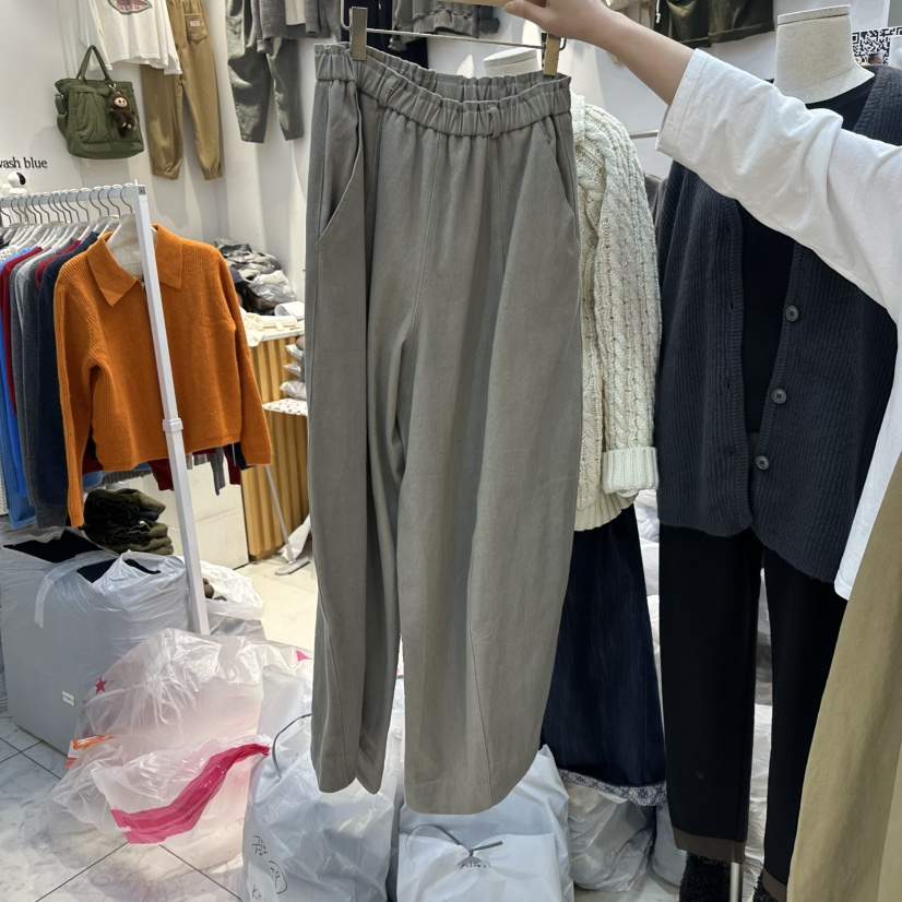 WASHBLUE東大門㊣代購女裝新品推薦人氣職業休閑時尚休閑褲WASHBLUE休閑褲