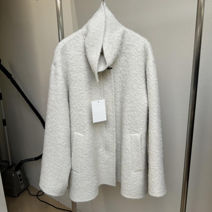 EFFERVESCENT韓國代購㊣女士新款時尚25秋冬休閑推薦短款大衣evc/effervescent短款大衣