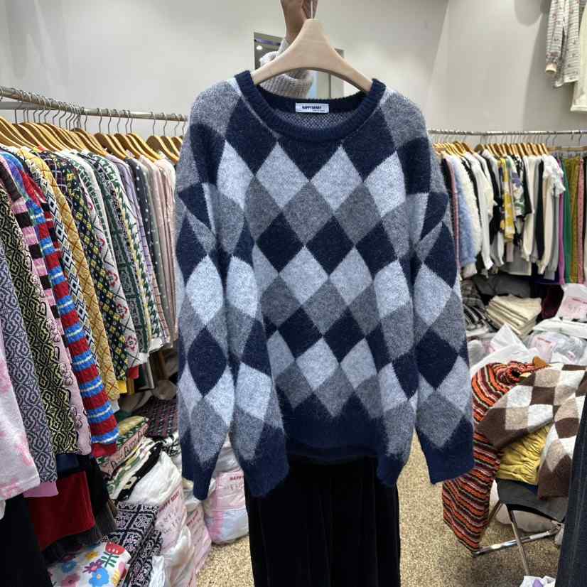 HAPPYBERRY東大門㊣直郵女士新品休閑時尚人氣推薦職業毛衣HAPPYBERRY毛衣