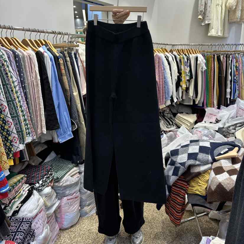 HAPPYBERRY東大門㊣直郵女裝新款時尚職業25秋冬休閑褲羊毛HAPPYBERRY休閑褲