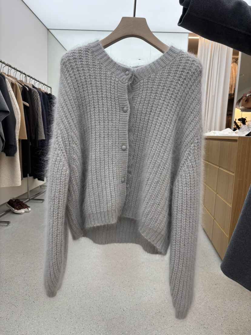 JUJU東大門㊣實拍女裝新品休閑熱賣職業人氣時尚針織衫安哥拉JUJU針織衫