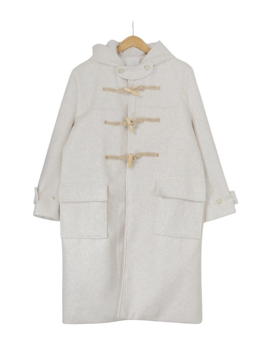 WOOD韓國直郵㊣女裝新品人氣職業時尚休閑熱賣中長款大衣雙層WOOD中長款大衣