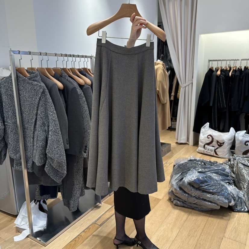 VAN NZILL東大門㊣代購女裝新款人氣時尚25秋冬休閑推薦長裙VAN NZILL長裙