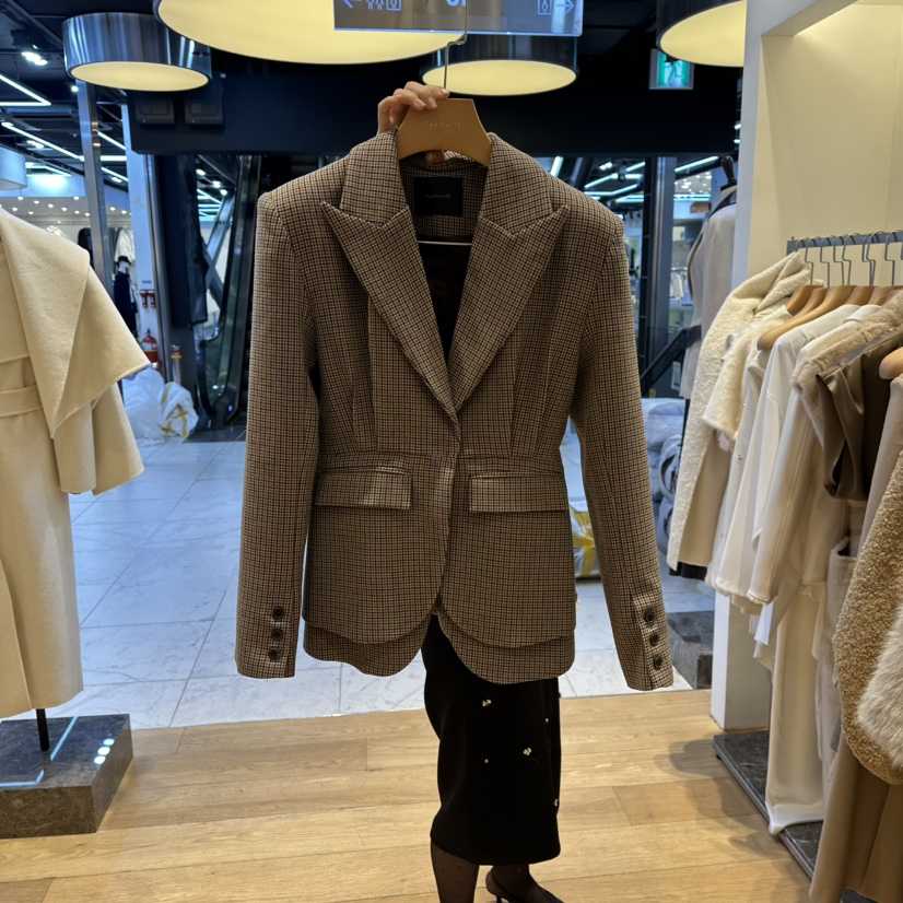 VAN NZILL韓國代購㊣女士新款推薦25秋冬時尚職業休閑夾克VAN NZILL夾克