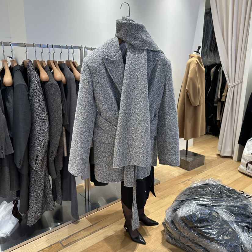 VAN NZILL東大門㊣直郵女士新款熱賣25秋冬人氣休閑短款大衣VAN NZILL短款大衣