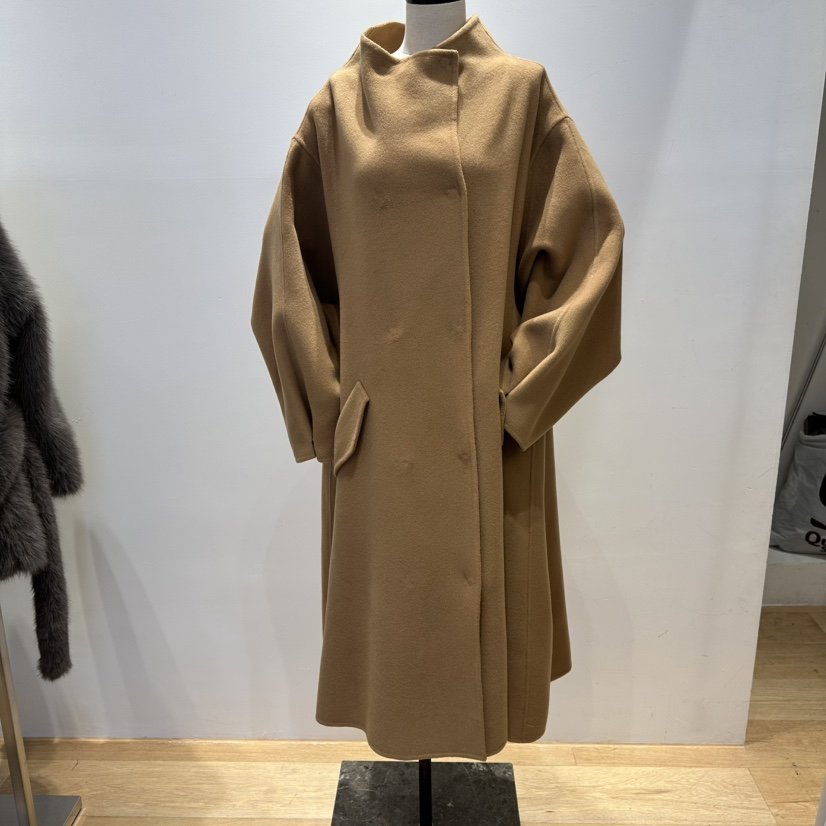 VAN NZILL東大門㊣直郵女裝新款25秋冬人氣休閑中長款大衣VAN NZILL中長款大衣