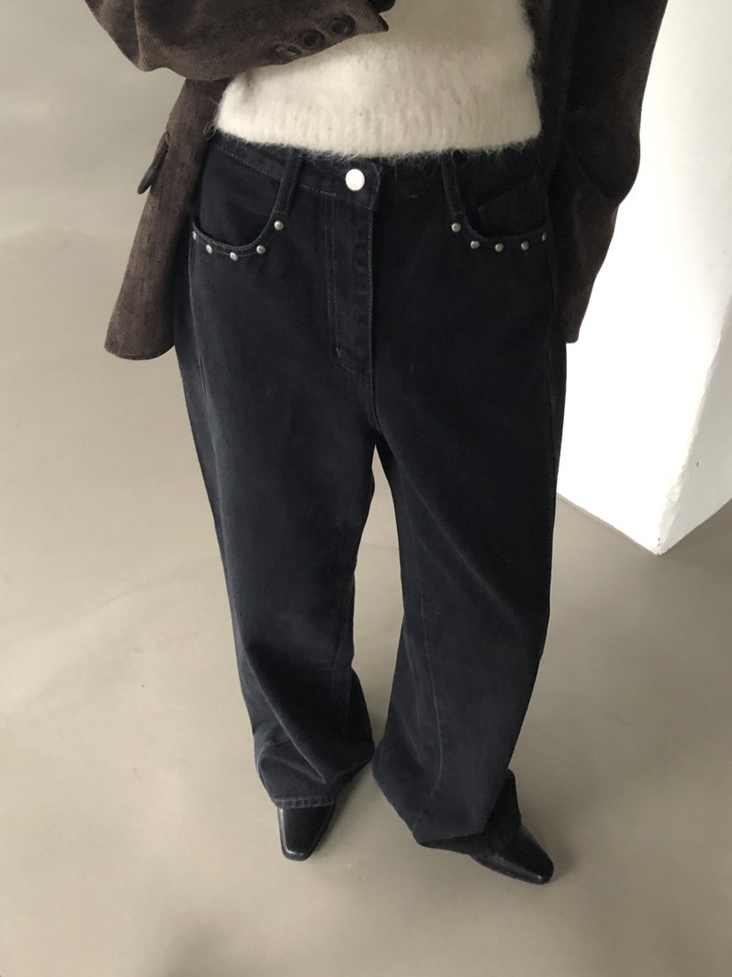 BOOMBINE東大門㊣直郵女士新款熱賣職業25秋冬人氣休閑牛仔褲BOOMBINE牛仔褲