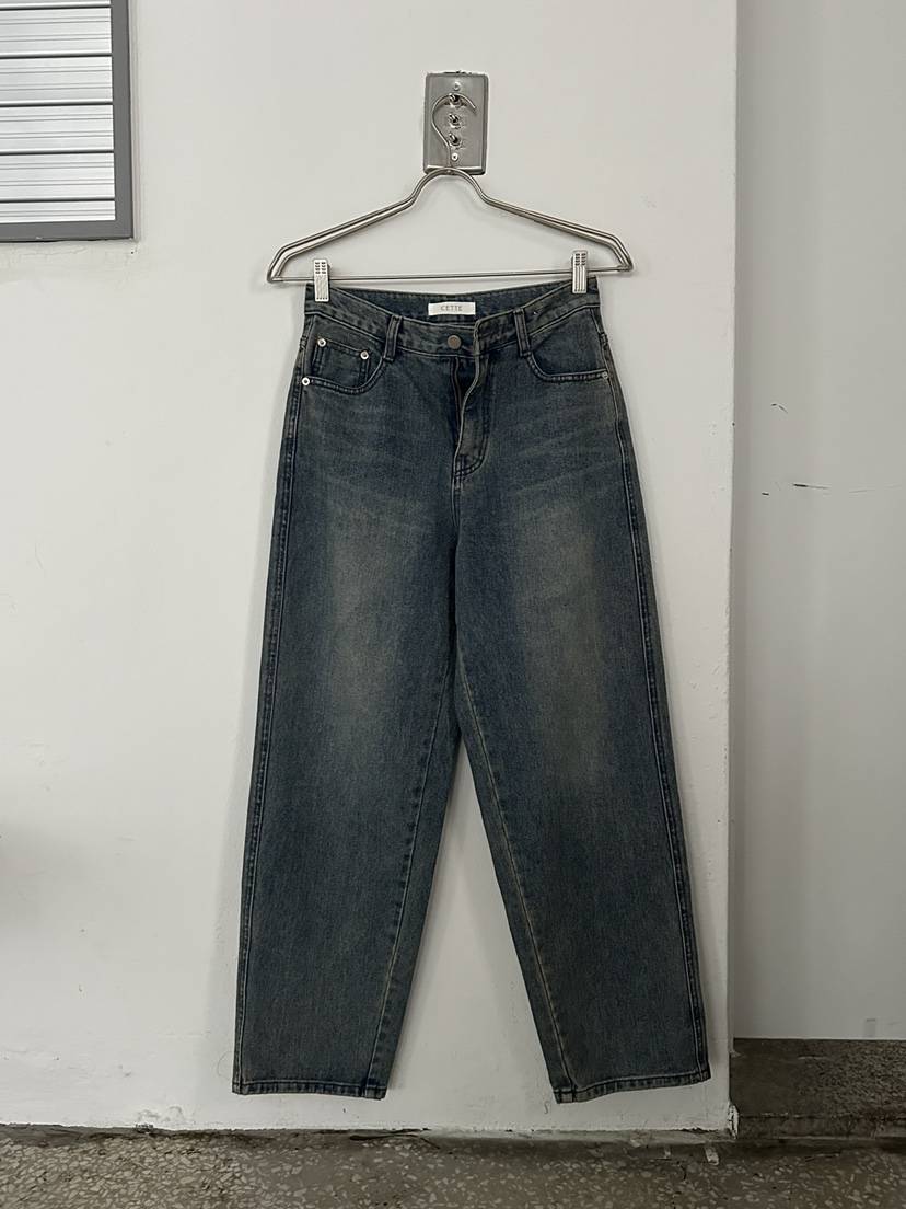 BOOMBINE東大門㊣直郵女士新款時尚休閑人氣熱賣牛仔褲復古BOOMBINE牛仔褲