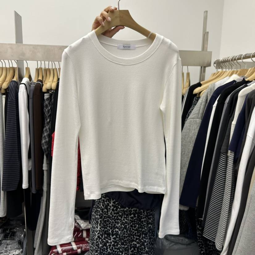SPECIAL東大門㊣直郵女士新品推薦職業時尚人氣熱賣長袖T恤SPECIAL長袖T恤