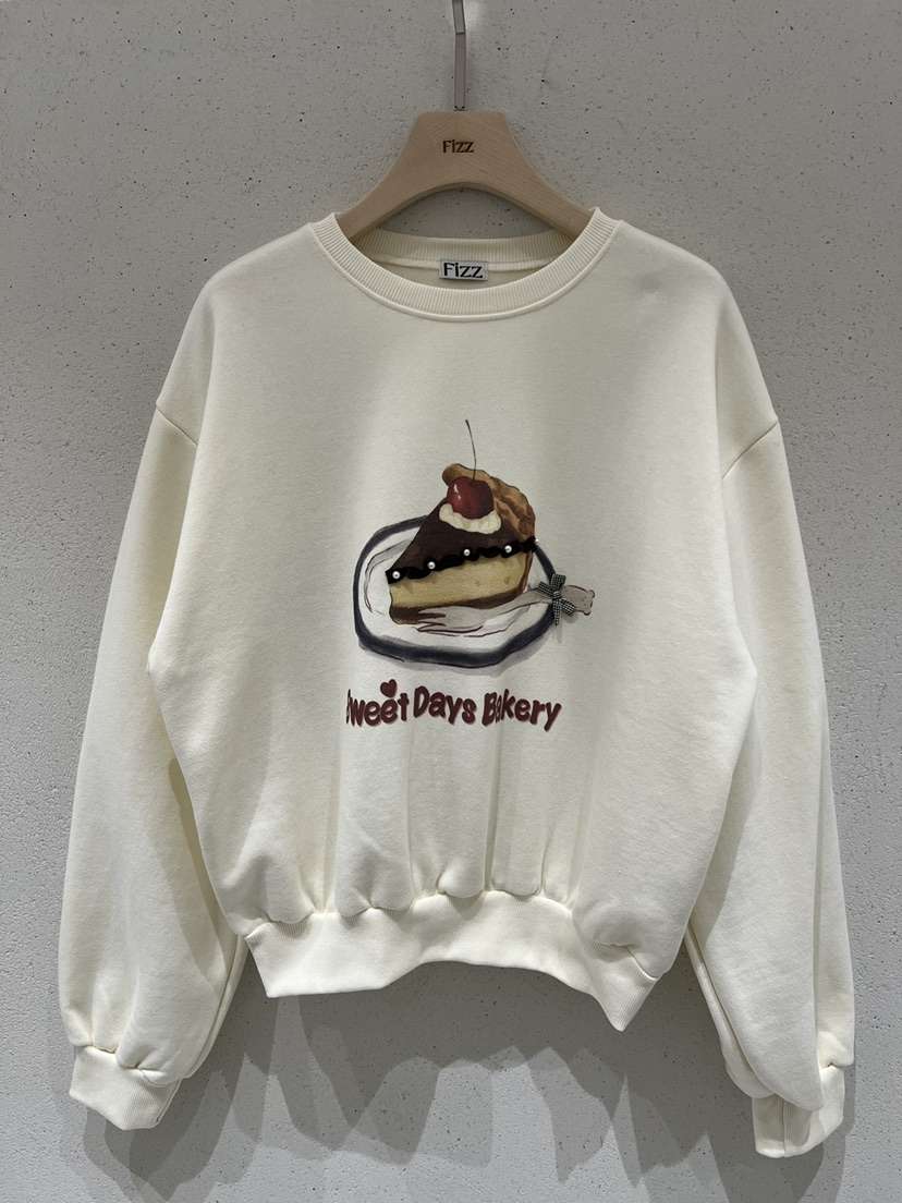 FIZZ韓國代購㊣女裝新品休閑人氣職業時尚推薦25秋冬熱賣衛衣FIZZ衛衣