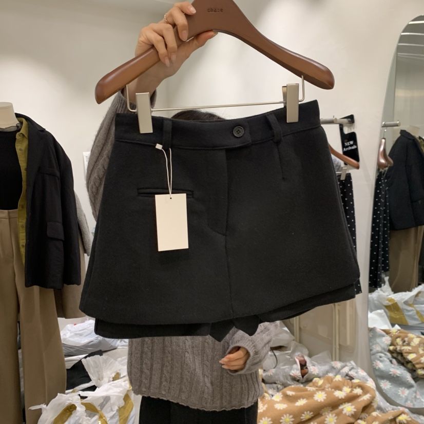 CHAE東大門㊣直郵女士新款25秋冬熱賣休閑推薦人氣短褲蕾絲CHAE短褲