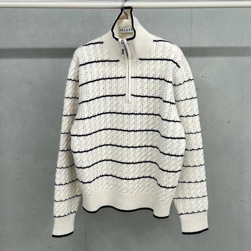 HELDER-P韓國代購㊣女士新款人氣休閑熱賣時尚25秋冬針織衫拉鏈HELDER針織衫