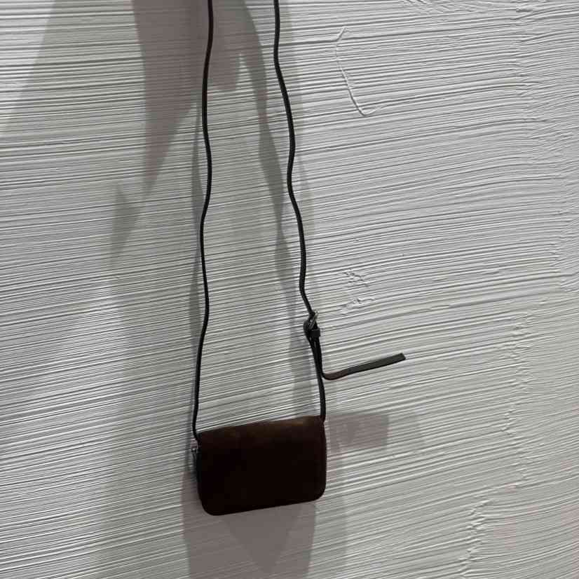 LUCY SALON韓國直郵㊣女裝新品休閑人氣推薦單肩斜跨包麂皮LUCY SALON單肩/斜跨包