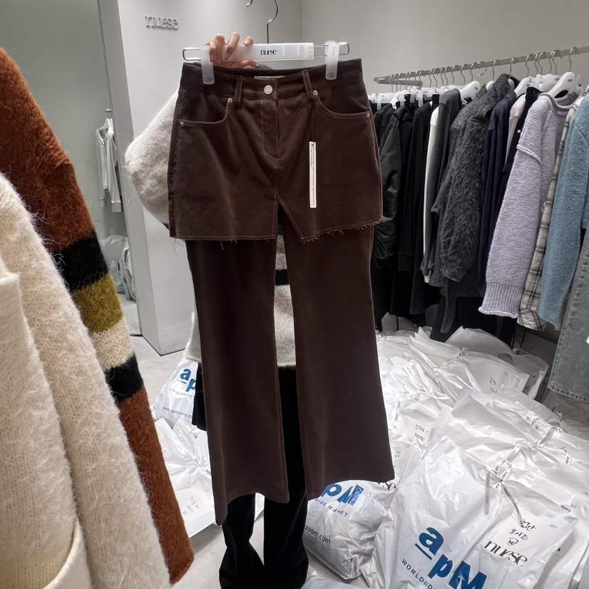 NUESE韓國代購㊣女士新品熱賣推薦人氣職業25秋冬休閑時尚裙褲NUESE裙褲