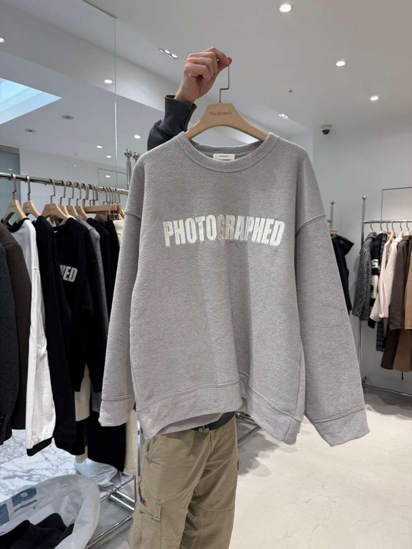 THE BRUNCH東大門㊣代購女裝新品25秋冬人氣休閑熱賣時尚衛衣THE BRUNCH衛衣