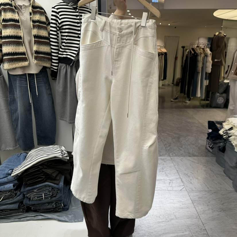 CHAV韓國直郵㊣女裝新款推薦25秋冬職業人氣熱賣休閑褲拉絨CHAV休閑褲