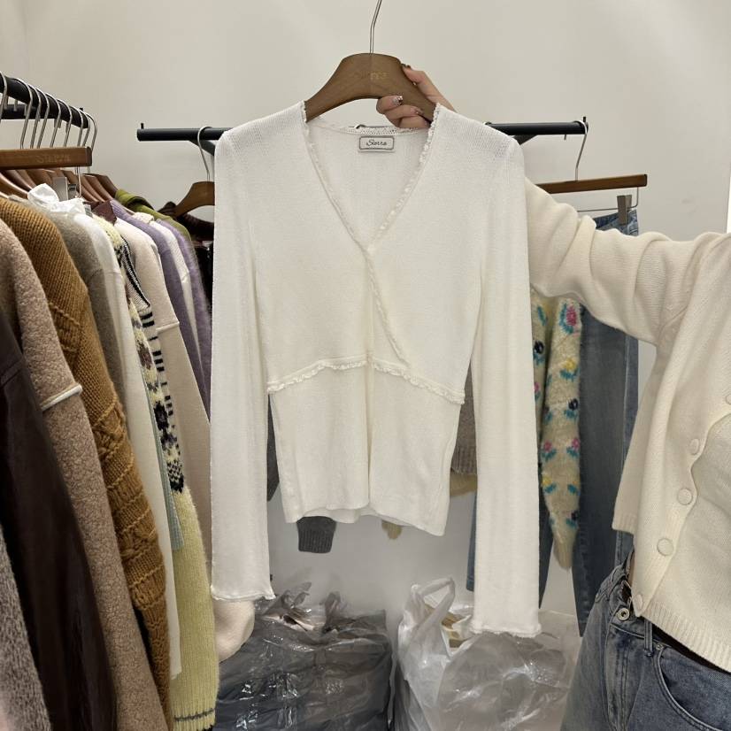 SIERRA韓國直郵㊣女士新品職業推薦人氣熱賣25秋冬休閑針織衫SIERRA針織衫