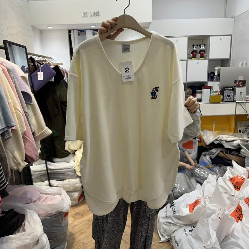 DE LINE東大門㊣直郵女士新品推薦職業熱賣人氣時尚休閑T恤DE LINET恤