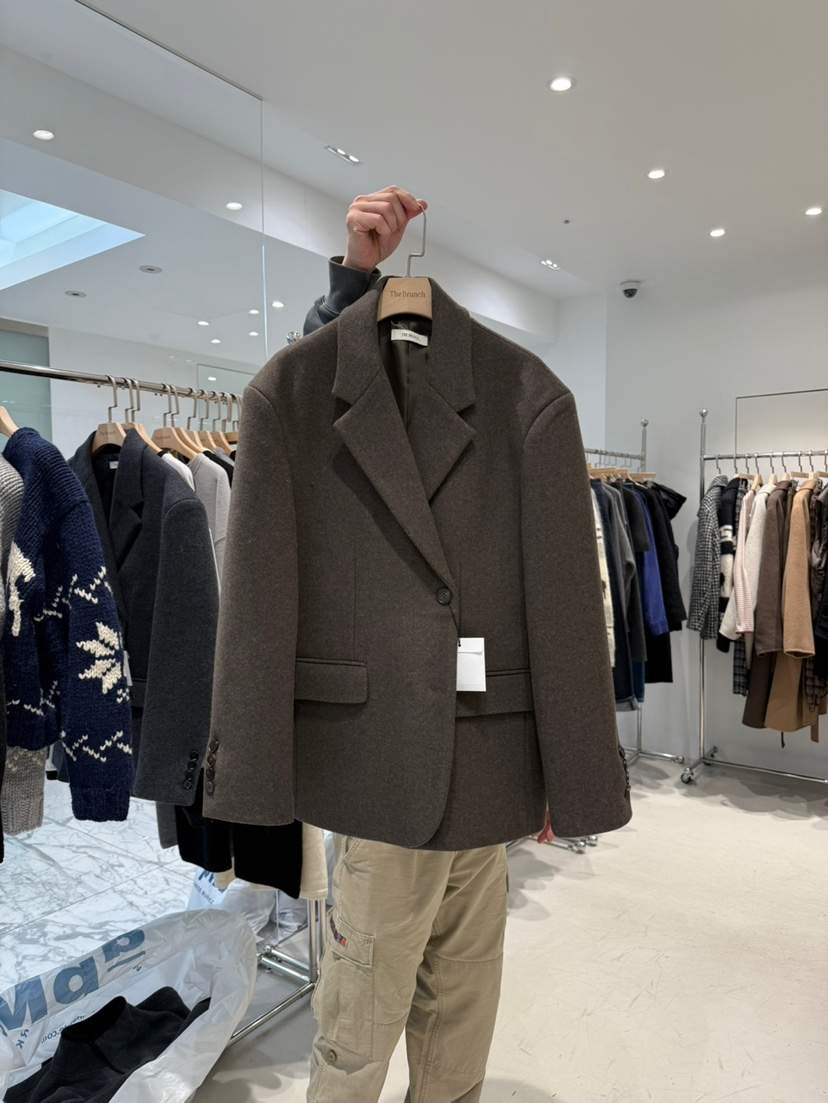 THE BRUNCH東大門㊣直郵女士新品人氣時尚熱賣推薦夾克寬松THE BRUNCH夾克