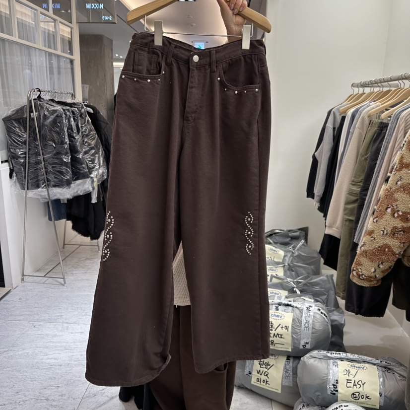 CHAV韓國直郵㊣女士新品休閑人氣時尚25秋冬熱賣推薦休閑褲CHAV休閑褲