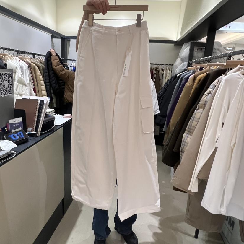 SELF SERVICE東大門㊣實拍女士新款職業熱賣推薦休閑褲復古SELF SERVICE休閑褲