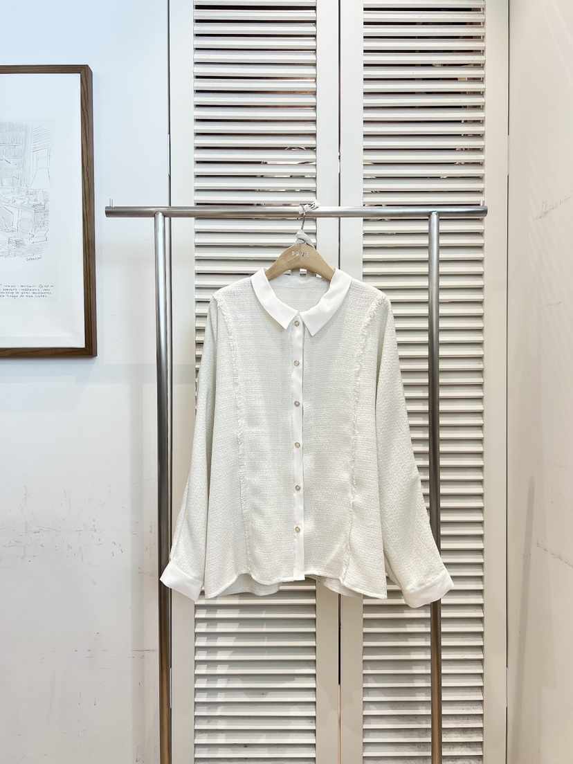 FAVE-L東大門㊣實拍女裝新品人氣熱賣25秋冬襯衫蕾絲衫粗花呢FAVE-L襯衫/蕾絲衫