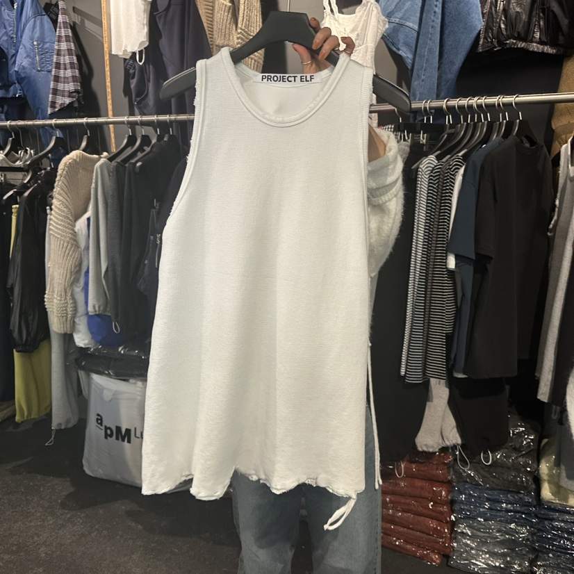 ELF-L東大門㊣實拍女裝新款休閑25秋冬時尚熱賣人氣吊帶背心PROJECT ELF/ELF-L吊帶/背心