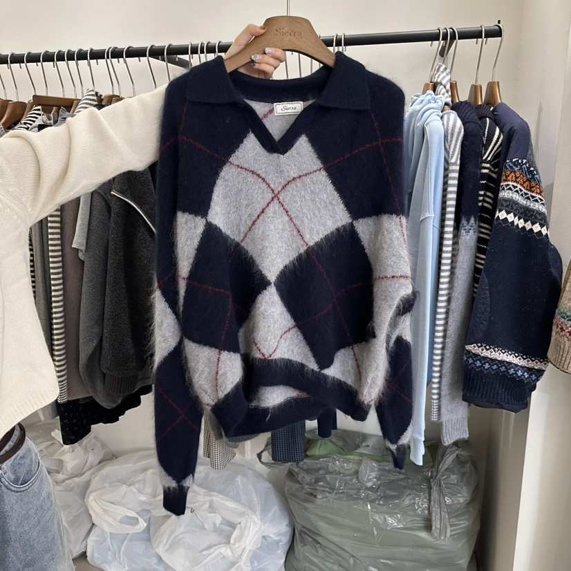 SIERRA東大門㊣實拍女裝新款25秋冬休閑推薦人氣職業針織衫SIERRA針織衫