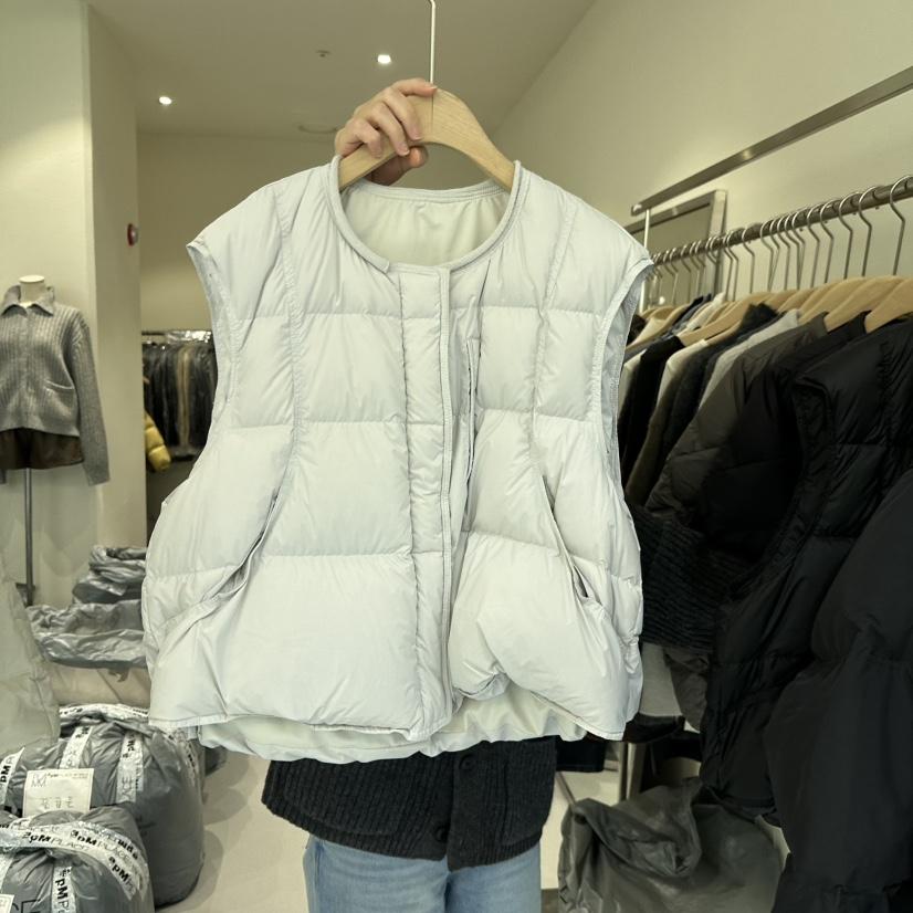 PLAMM東大門㊣實拍女士新品職業休閑推薦熱賣時尚人氣馬甲鴨絨PLAMM馬甲