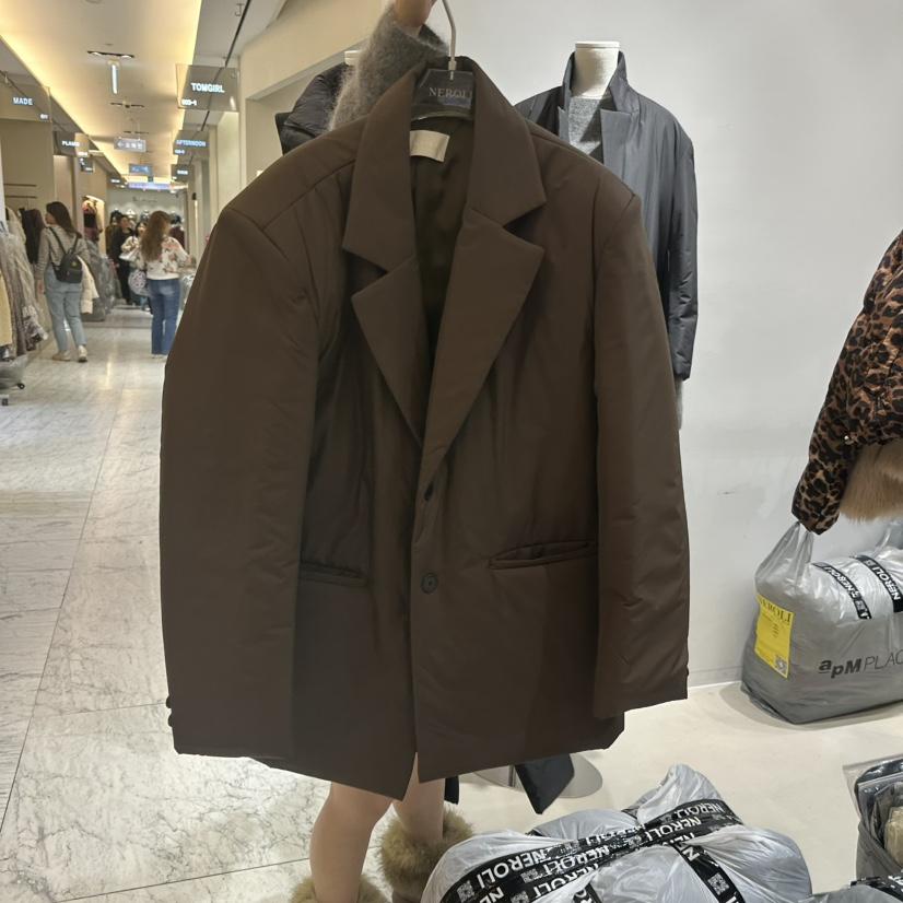 NEROLI 36東大門㊣代購女裝新品人氣休閑熱賣短款棉服夾棉NEROLI 36短款棉服