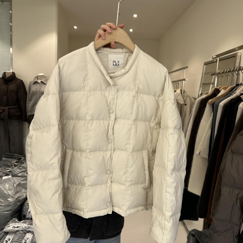 PLAMM東大門㊣實拍女裝新款熱賣推薦休閑短款羽絨服填充鴨絨PLAMM短款羽絨服