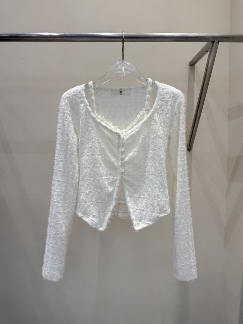 81 MARKET-L東大門㊣直郵女士新品職業熱賣25秋冬針織衫假兩件81 MARKET-L針織衫