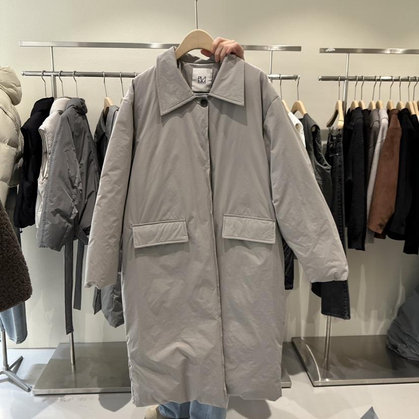 PLAMM東大門㊣直郵女士新款熱賣職業休閑時尚長款羽絨服鴨絨PLAMM長款羽絨服