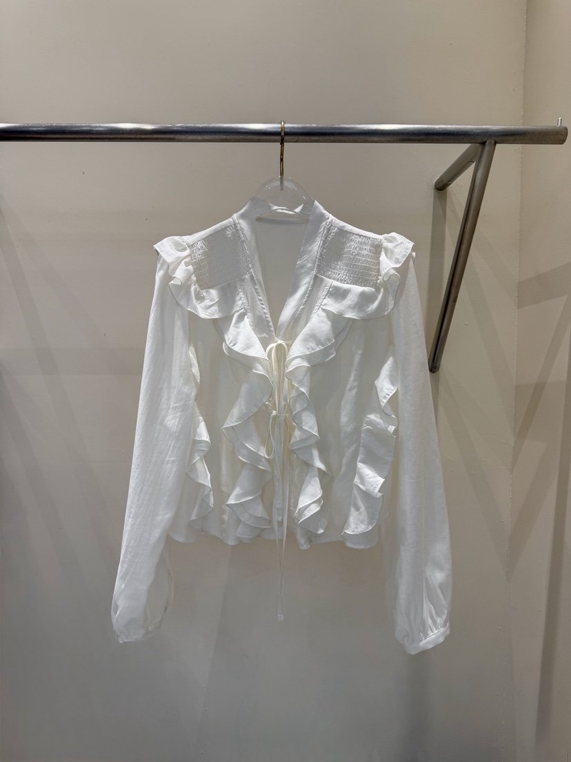 81 MARKET-L東大門㊣代購女裝新款休閑25秋冬人氣襯衫蕾絲衫81 MARKET-L襯衫/蕾絲衫