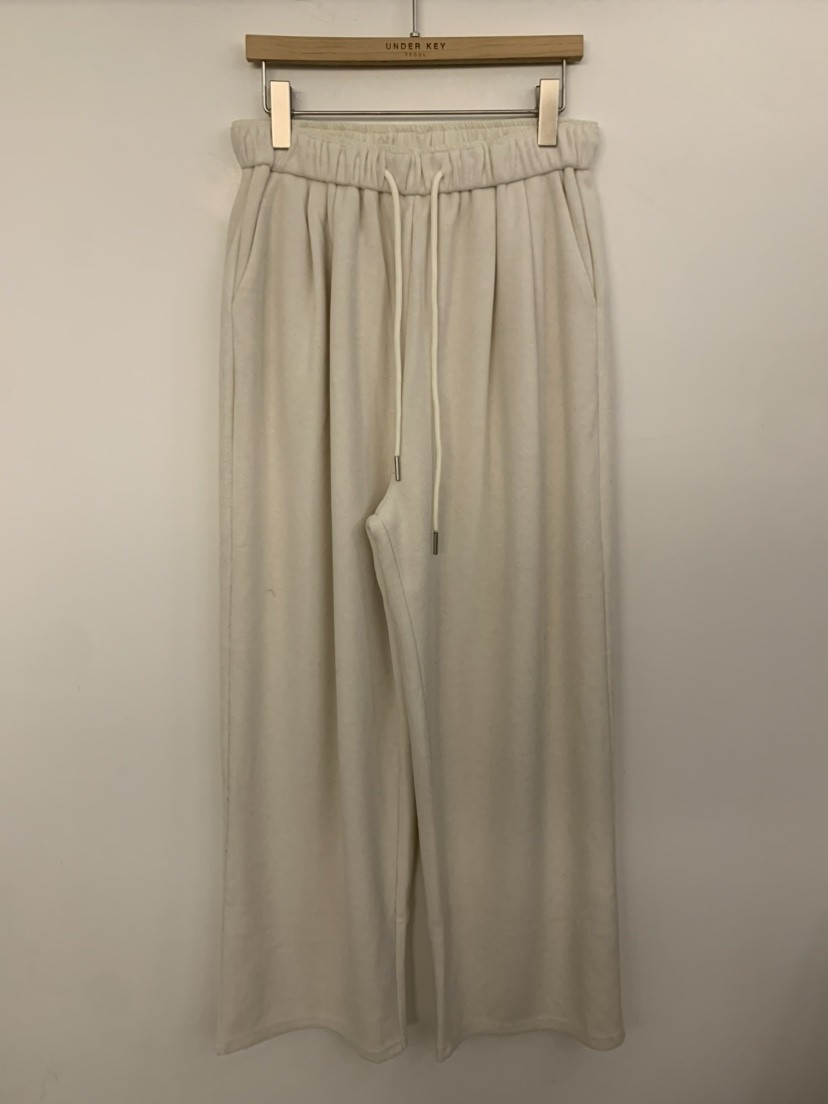 UNDER KEY韓國代購㊣女士新品時尚職業休閑熱賣休閑褲羊毛UNDER KEY休閑褲