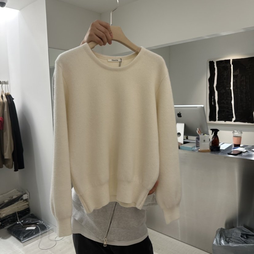 HAUTTE-P東大門㊣直郵女士新品人氣25秋冬職業推薦休閑針織衫HAUTTE針織衫