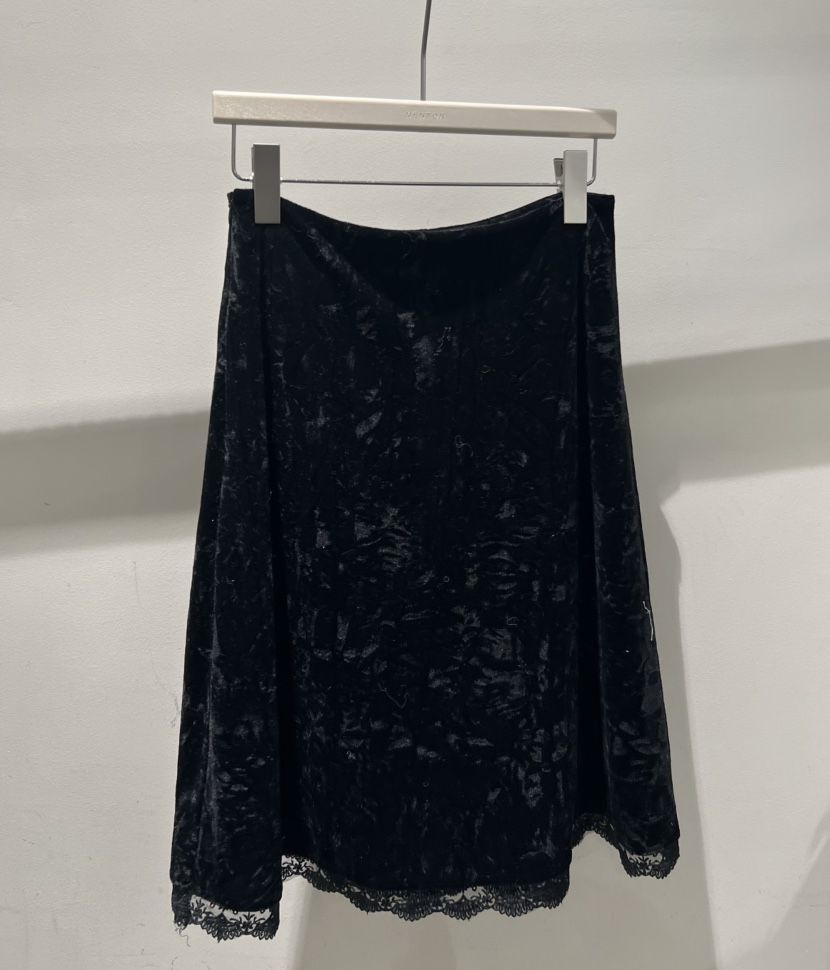 MENTOR韓國代購㊣女裝新款人氣熱賣推薦時尚半身裙中短裙絲絨MENTOR半身裙/中短裙