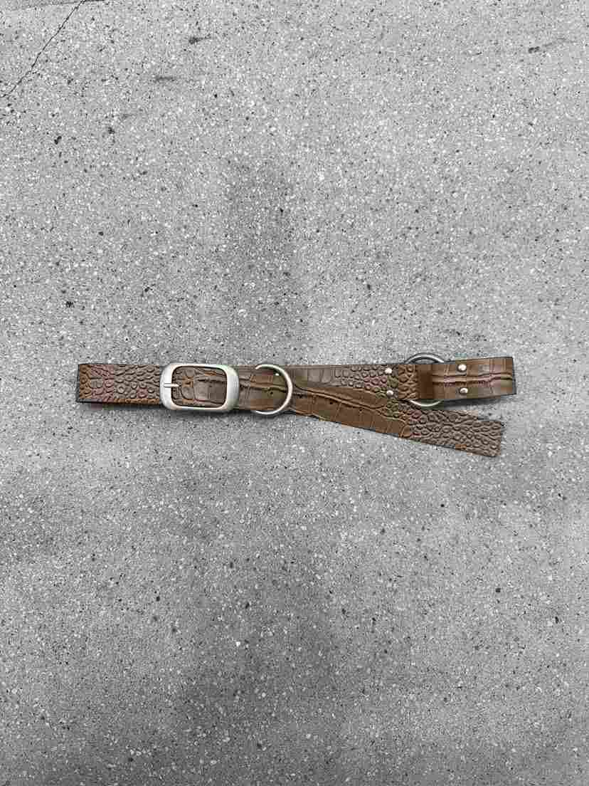 STAGE韓國代購㊣女士新品25秋冬時尚推薦人氣熱賣職業休閑腰帶STAGE腰帶