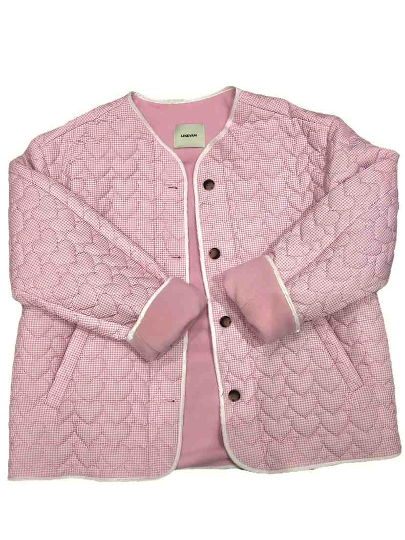 LIKEVAM韓國代購㊣女士新品職業人氣休閑推薦熱賣時尚短款棉服LIKEVAM短款棉服