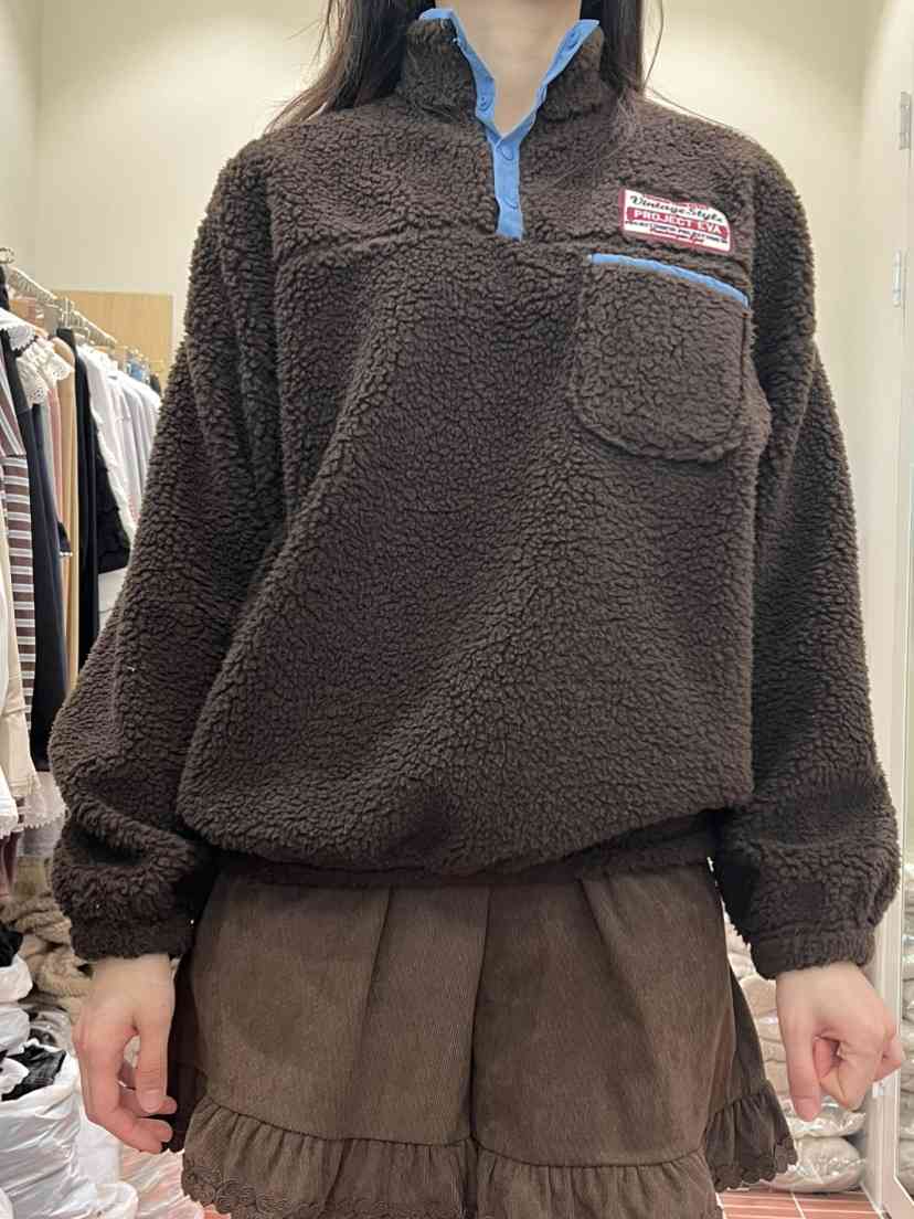 BE&amp;BE東大門㊣實拍女裝新品25秋冬時尚熱賣人氣休閑衛衣BE&be衛衣