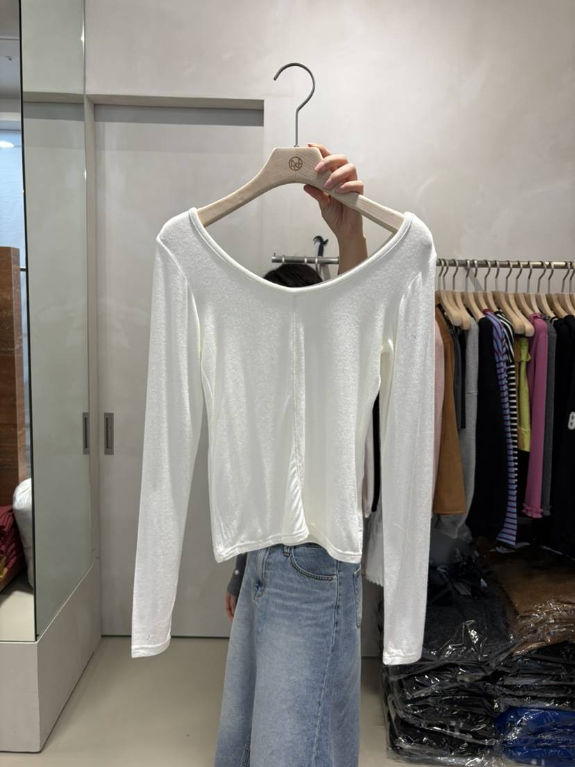 LIVE AID-P韓國直郵㊣女士新款人氣時尚職業25秋冬長袖T恤LIVE AID-P長袖T恤