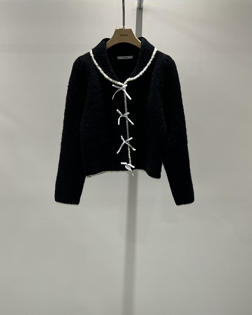 DENISE韓國直郵㊣女裝新品熱賣25秋冬休閑時尚推薦毛衣開衫DENISE毛衣
