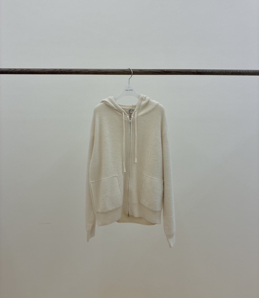 ERUME東大門㊣實拍女士新款職業休閑熱賣時尚針織衫連帽拉鏈衫ERUME針織衫