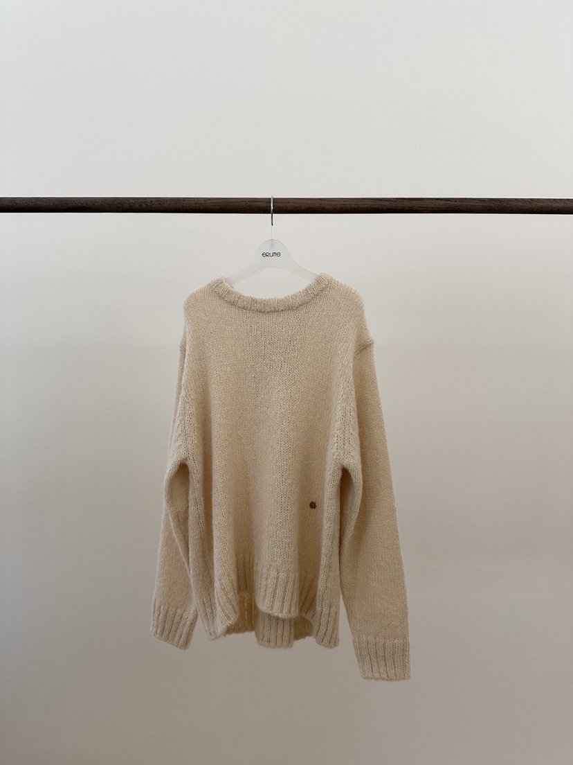 ERUME韓國直郵㊣女士新品職業時尚25秋冬熱賣休閑針織衫羊駝ERUME針織衫