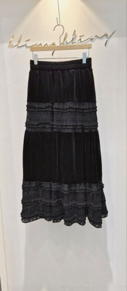 RICO東大門㊣實拍女士新款推薦25秋冬職業時尚休閑人氣長裙bling bling/RICO長裙