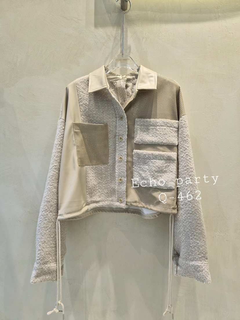 ECHOPARTY東大門㊣代購女裝新品推薦時尚職業25秋冬襯衫蕾絲衫ECHOPARTY襯衫/蕾絲衫