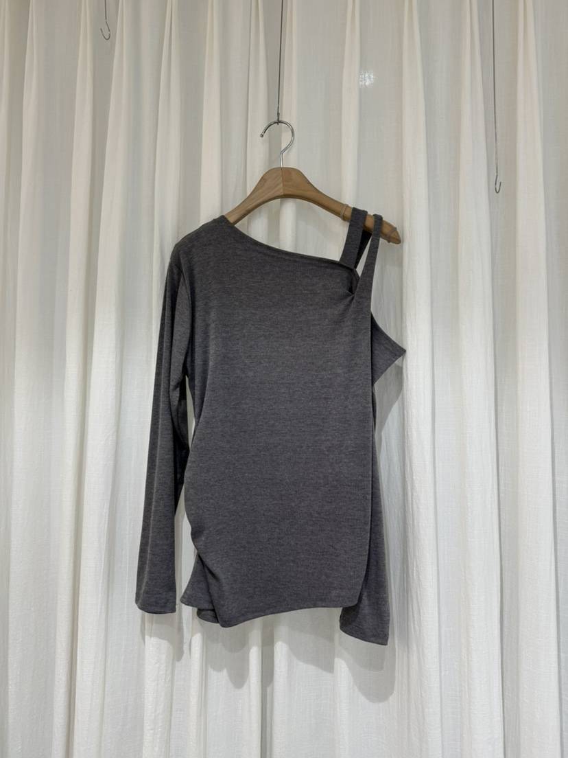 COKKIRI韓國代購㊣女士新品25秋冬人氣熱賣休閑職業長袖T恤COKKIRI長袖T恤