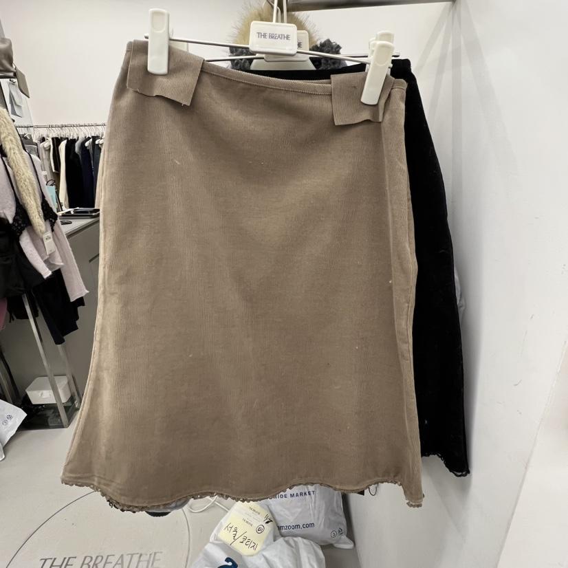 BREATHE韓國代購㊣女士新款時尚人氣職業半身裙中短裙燈芯絨BREATHE半身裙/中短裙