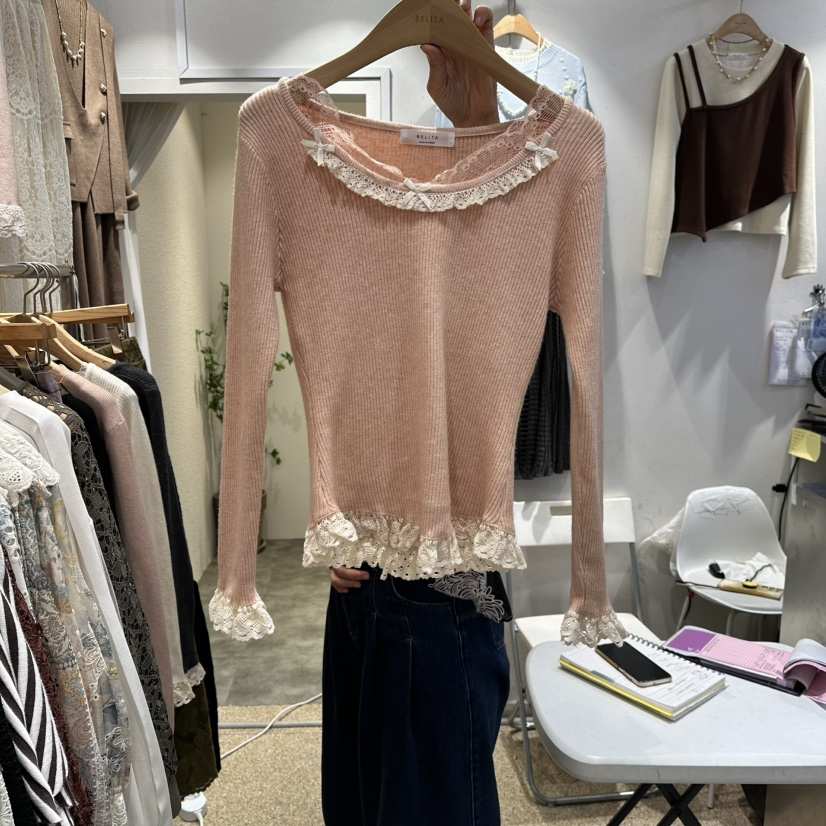 BELITA東大門㊣直郵女裝新品時尚25秋冬熱賣職業推薦針織衫BELITA針織衫