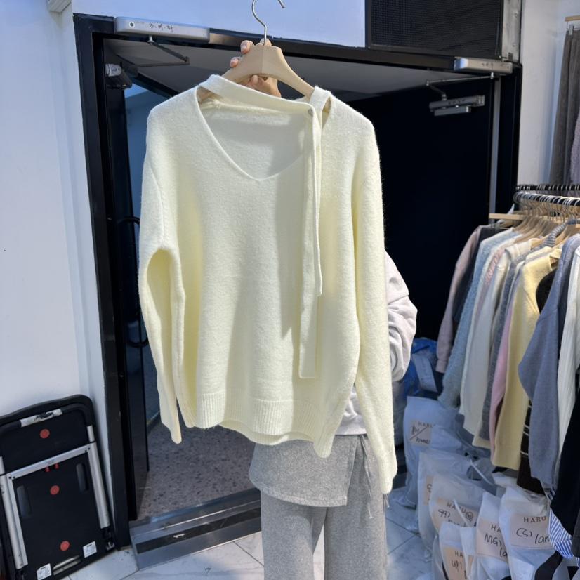 HARU-Q東大門㊣代購女裝新款人氣休閑推薦職業熱賣時尚針織衫HARU-Q針織衫